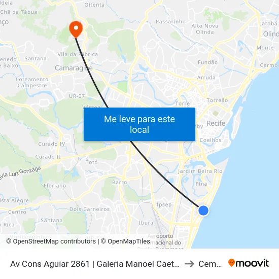 Av Cons Aguiar 2861 | Galeria Manoel Caetano to Cemec map
