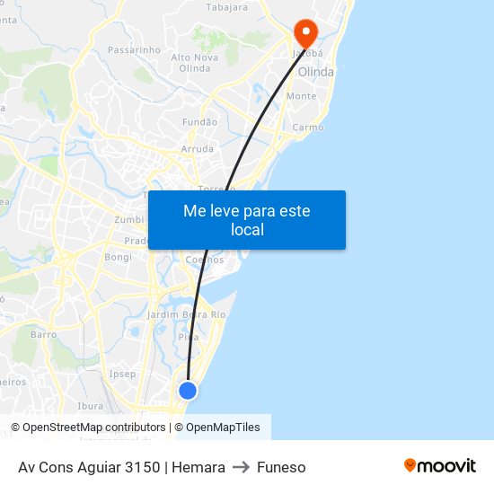 Av Cons Aguiar 3150 | Hemara to Funeso map