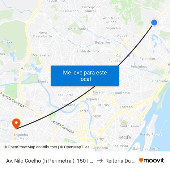 Av. Nilo Coelho (Ii Perimetral), 150 | Baby Som to Reitoria Da Ufpe map