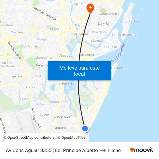 Av Cons Aguiar 3355 | Ed. Príncipe Alberto to Hiene map
