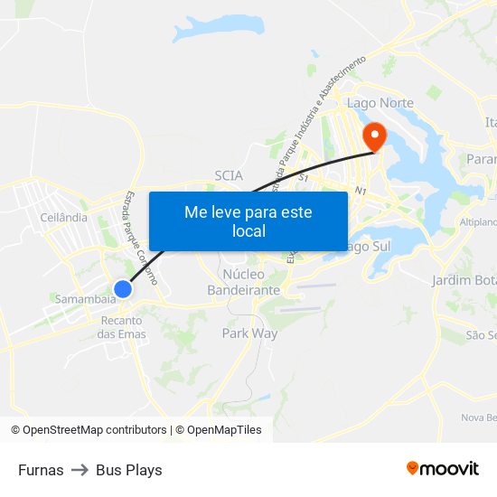 Furnas to Bus Plays map