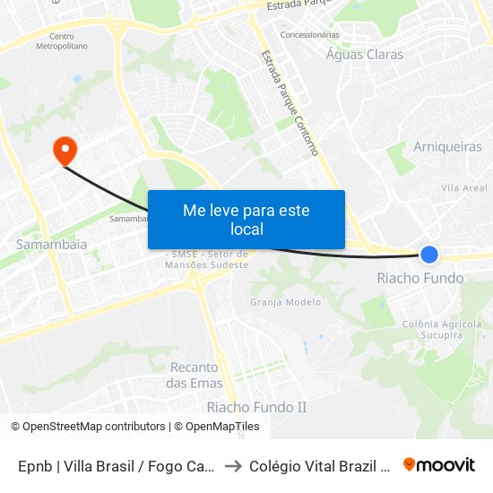 Epnb | Villa Brasil / Fogo Campeiro / Sim Sem Hora to Colégio Vital Brazil E Faculdades Iesa map