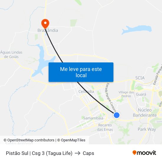 Pistão Sul | Csg 3 (Tagua Life) to Caps map