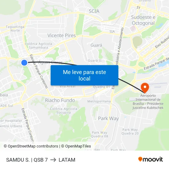 SAMDU S. | QSB 7 to LATAM map