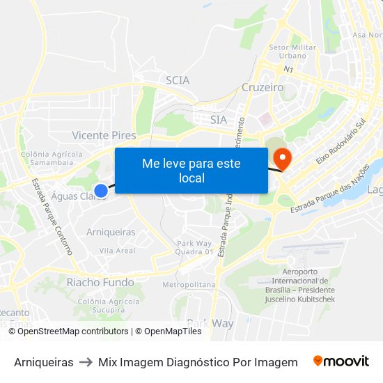 Arniqueiras to Mix Imagem Diagnóstico Por Imagem map