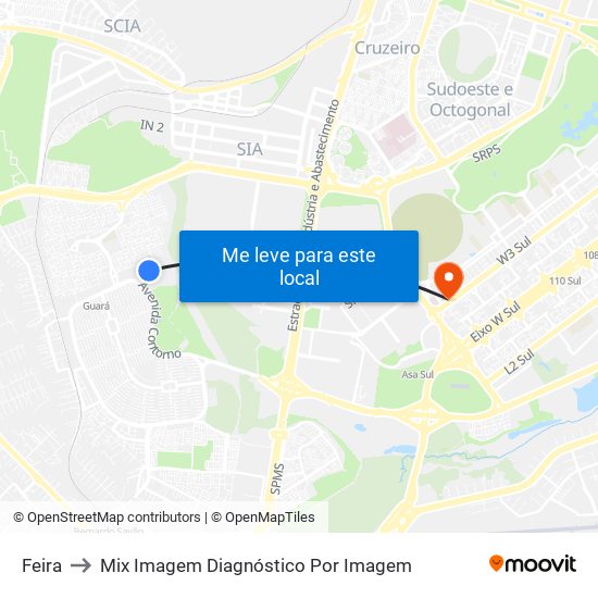 Feira to Mix Imagem Diagnóstico Por Imagem map