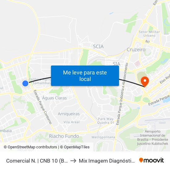 Comercial Norte | Cnb 10 to Mix Imagem Diagnóstico Por Imagem map