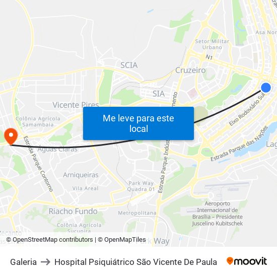 Galeria to Hospital Psiquiátrico São Vicente De Paula map