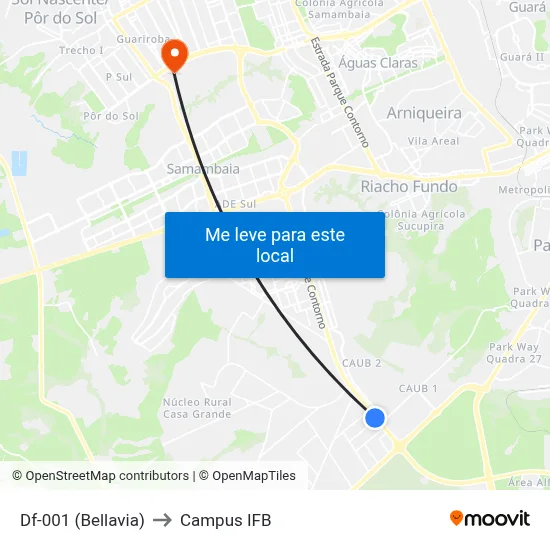 Df-001 (Bellavia) to Campus IFB map
