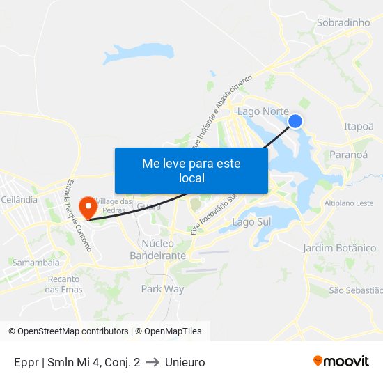 Eppr | Smln Mi 4, Conj. 2 to Unieuro map