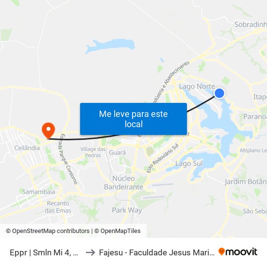 Eppr | Smln Mi 4, Conj. 2 to Fajesu - Faculdade Jesus Maria E José map