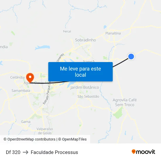 Df 320 to Faculdade Processus map