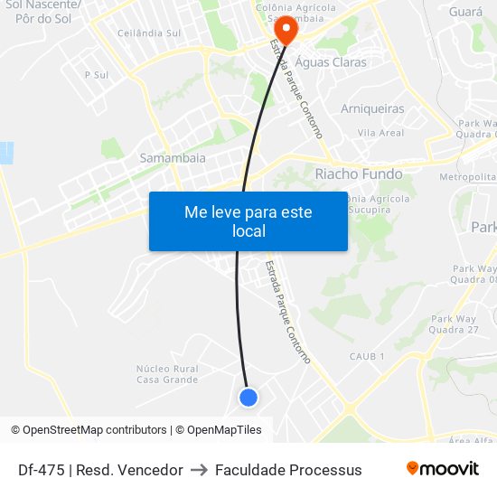 Df-475 | Resd. Vencedor to Faculdade Processus map