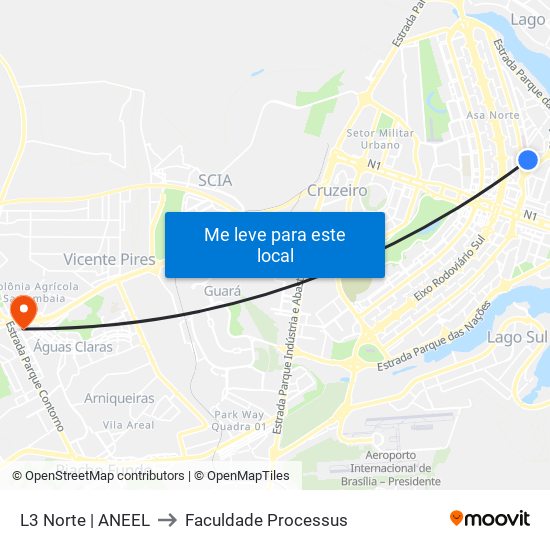 L3 Norte | ANEEL to Faculdade Processus map