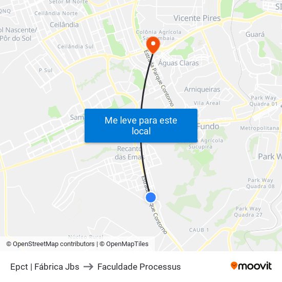 Epct | Fábrica Jbs to Faculdade Processus map