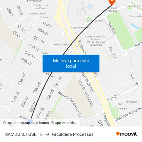 SAMDU S. | QSB 16 to Faculdade Processus map