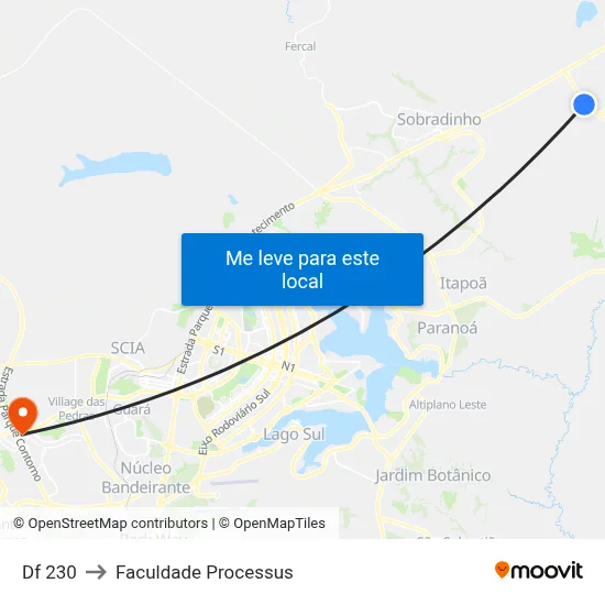 Df 230 to Faculdade Processus map