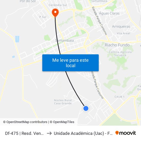 Df-475 | Resd. Vencedor to Unidade Acadêmica (Uac) - Fce / Unb map