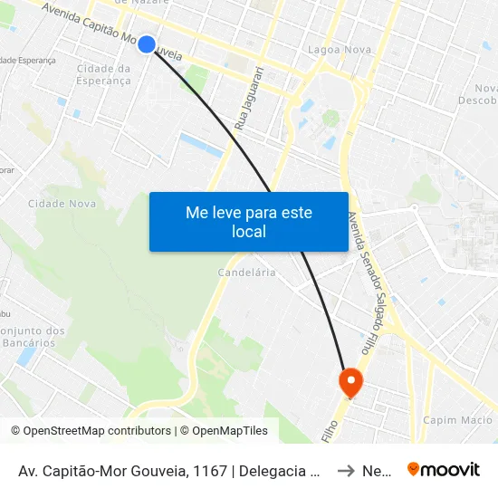 Av. Capitão-Mor Gouveia, 1167 | Delegacia Geral Da Polícia Civil - Degepol to Neópolis map