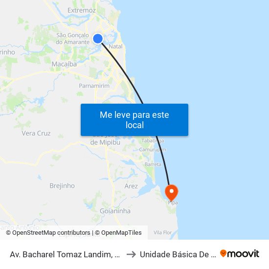 Av. Bacharel Tomaz Landim, 1740 | Autoescola Omar - Linhas De Ônibus to Unidade Básica De Saúde José Manoel Da Costa map