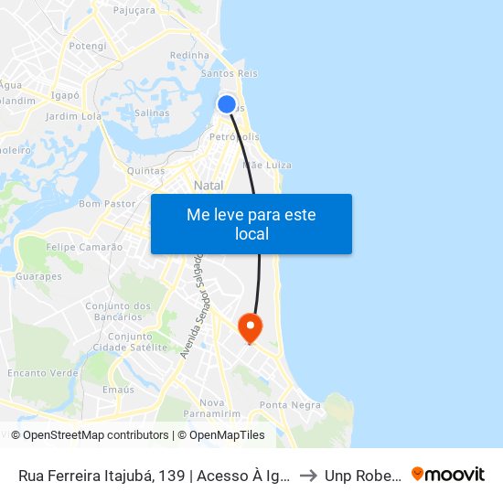 Rua Ferreira Itajubá, 139 | Acesso À Igreja Matriz Sagrada Família to Unp Roberto Freire map
