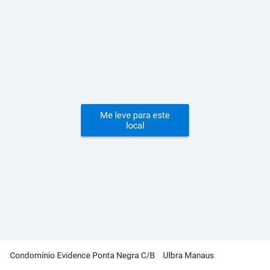 Condomínio Evidence Ponta Negra C/B to Ulbra Manaus map