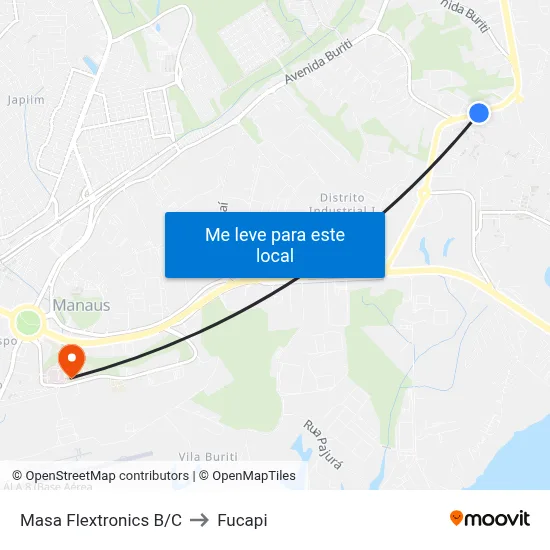 Masa Flextronics B/C to Fucapi map