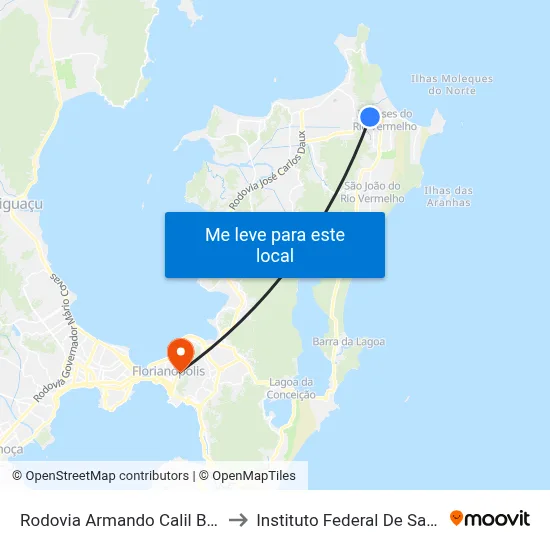 Rodovia Armando Calil Bulos - Sc-403 to Instituto Federal De Santa Catarina map