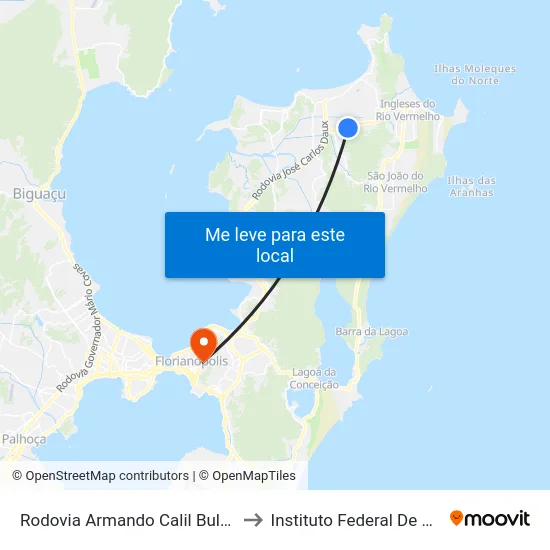 Rodovia Armando Calil Bulos - Sc-403, 1194 to Instituto Federal De Santa Catarina map