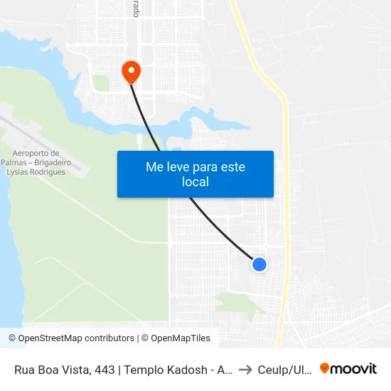 Rua Boa Vista, 443 | Templo Kadosh - Aureny I to Ceulp/Ulbra map