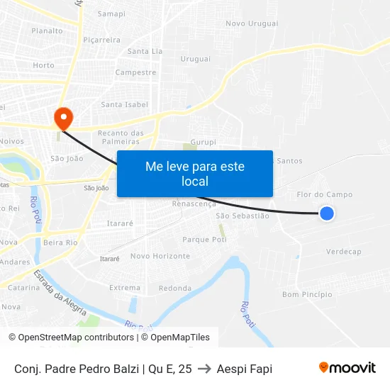 Conj. Padre Pedro Balzi | Qu E, 25 to Aespi Fapi map