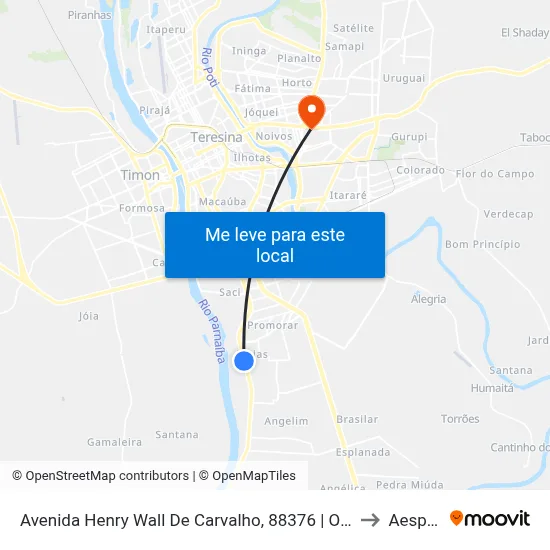 Avenida Henry Wall De Carvalho, 88376 | Oposto Ao Posto Jamily to Aespi Fapi map