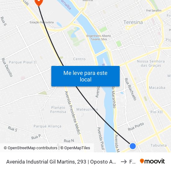 Avenida Industrial Gil Martins, 293 | Oposto Ao Grupo Claudino to Farp map