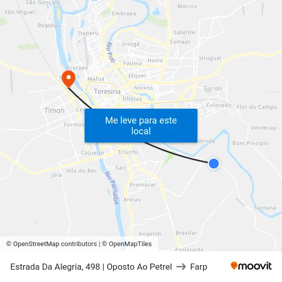 Estrada Da Alegria, 498 | Oposto Ao Petrel to Farp map