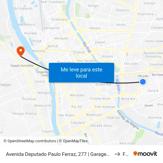 Avenida Deputado Paulo Ferraz, 277 | Garagem Emtracol to Farp map