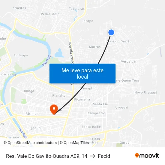 Res. Vale Do Gavião-Quadra A09, 14 to Facid map