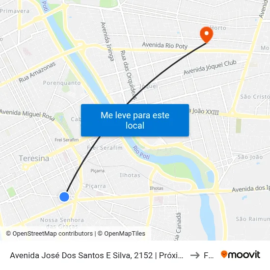 Avenida José Dos Santos E Silva, 2152 | Próximo À Central De Flagrantes to Facid map