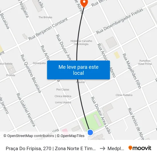 Praça Do Fripisa, 270 | Zona Norte E Timon to Medplan map