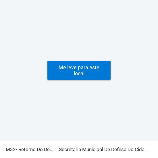 M32- Retorno Do Desbravador to Secretaria Municipal De Defesa Do Cidadão E Mobilidade map