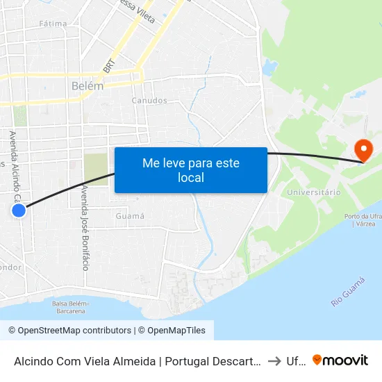 Alcindo Com Viela Almeida | Portugal Descartáveis to Ufra map