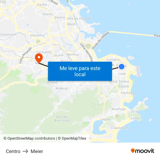 Centro to Meier map