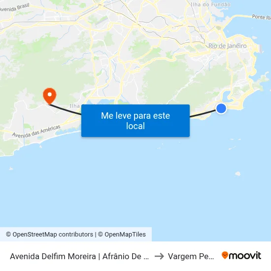 Avenida Delfim Moreira | Afrânio De Melo Franco to Vargem Pequena map