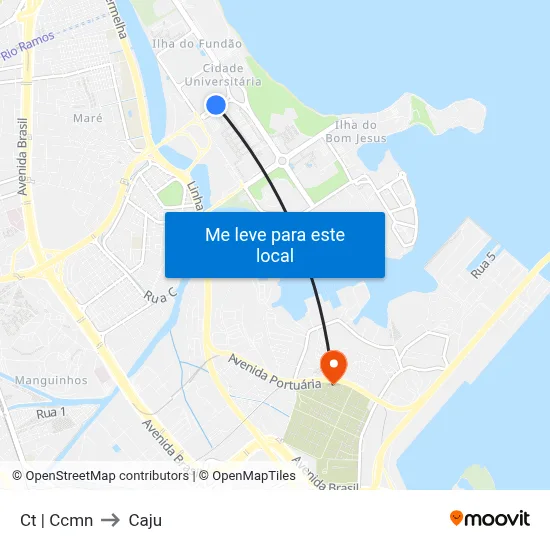 Ct | Ccmn to Caju map