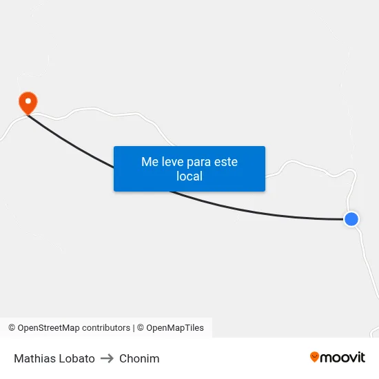 Mathias Lobato to Chonim map