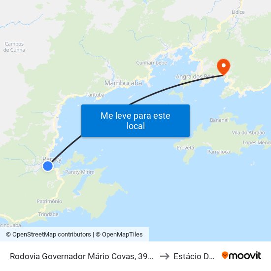 Rodovia Governador Mário Covas, 3980-4198 to Estácio De Sá map