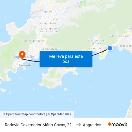 Rodovia Governador Mário Covas, 2248-2284 to Angra dos Reis map