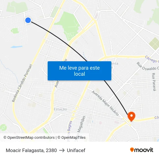Moacir Falagasta, 2380 to Unifacef map