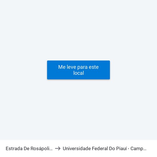 Estrada De Rosápolis, 3095-3399 to Universidade Federal Do Piauí - Campus Ministro Reis Velloso map