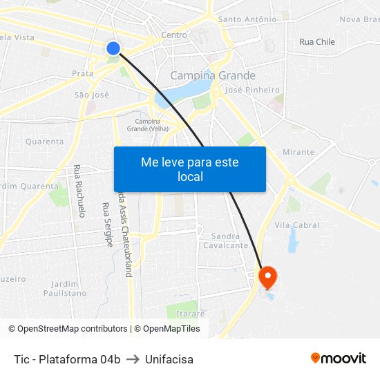 Tic - Plataforma 04b to Unifacisa map