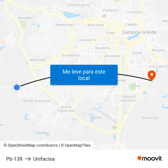 Pb-138 to Unifacisa map